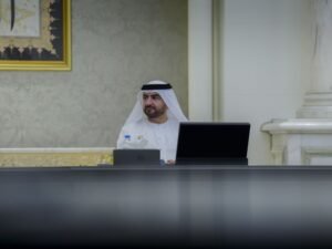 عبدالله بن سالم القاسمي يترأس اجتماع المجلس التنفيذي