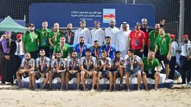 الإمارات تحصد 23 ميدالية في دورة الألعاب الخليجية الشاطئية