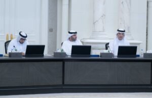 عبدالله بن سالم القاسمي يترأس اجتماع المجلس التنفيذي