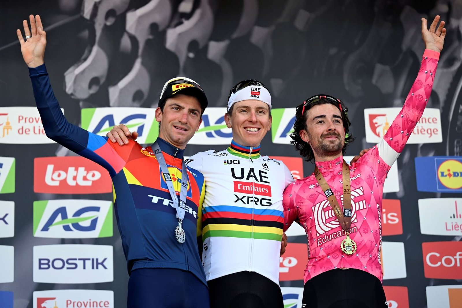 "الإمارات للدراجات" يواصل تألقه بثلاثة انتصارات في أوروبا