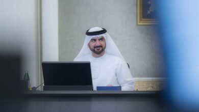 عبدالله بن سالم القاسمي يترأس اجتماع المجلس التنفيذي