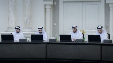 عبدالله بن سالم القاسمي يترأس اجتماع المجلس التنفيذي