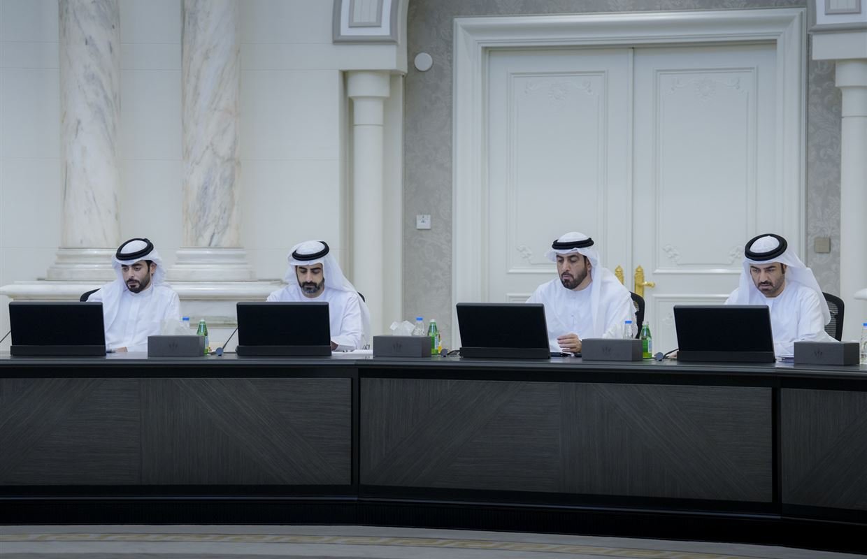 عبدالله بن سالم القاسمي يترأس اجتماع المجلس التنفيذي