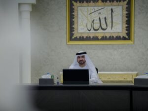 عبدالله بن سالم القاسمي يترأس اجتماع المجلس التنفيذي