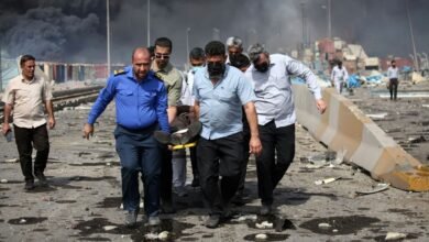 4 قتلى و561 مصابًا جراء انفجار ميناء بندر عباس بإيران