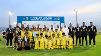 كلباء يُتوج بدرع دوري تحت 10 سنوات (د)