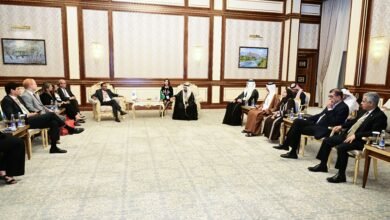 الشعبة البرلمانية الإماراتية تترأس اجتماع ممثلي المجالس التشريعية الخليجية مع وفد مجموعة غرولاك في طشقند