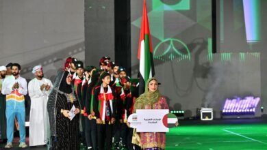 الحمادي يهدي الإمارات ذهبية الطيران الشراعي في الألعاب الخليجية الشاطئية