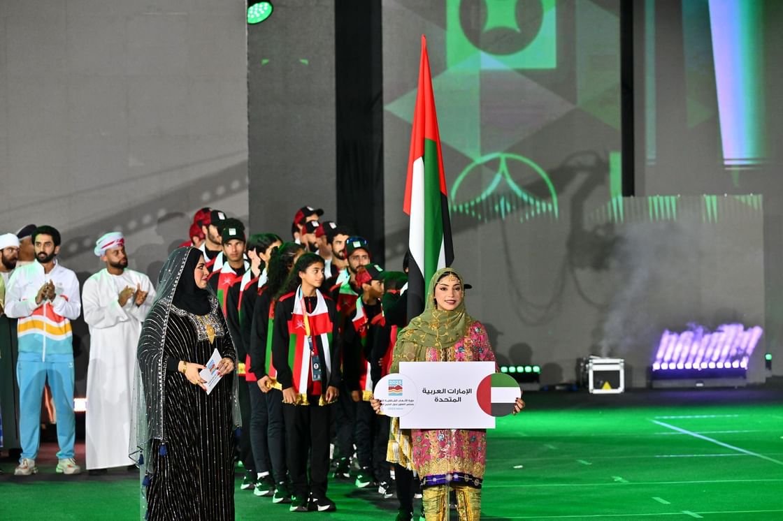 الحمادي يهدي الإمارات ذهبية الطيران الشراعي في الألعاب الخليجية الشاطئية