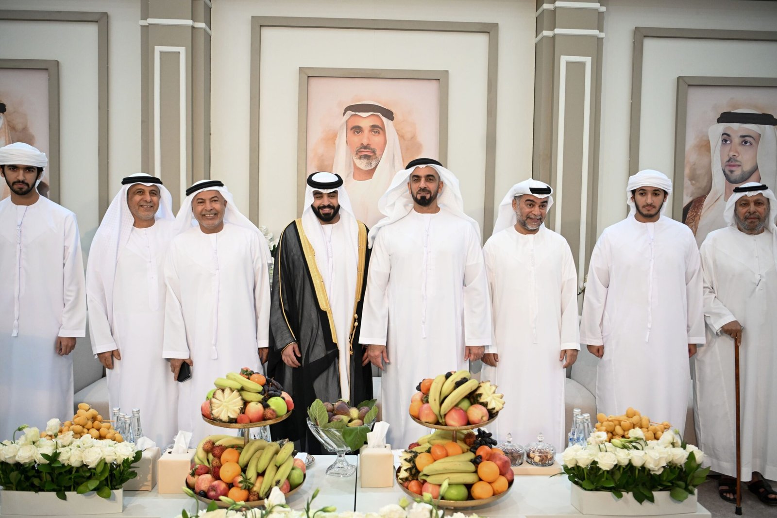 سيف بن زايد يحضر أفراح البلوشي والظاهري