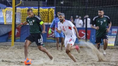 منتخب الكرة الشاطئية يواصل انتصاراته في "الألعاب الخليجية"