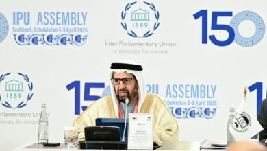 الإمارات تنهي فترة تمثيل بارزة للمجموعة العربية في البرلمان الدولي بإنجازات نوعية