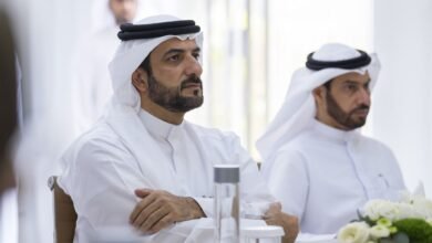 سلطان بن أحمد القاسمي يزور "كنف" بيت الطفل في الشارقة