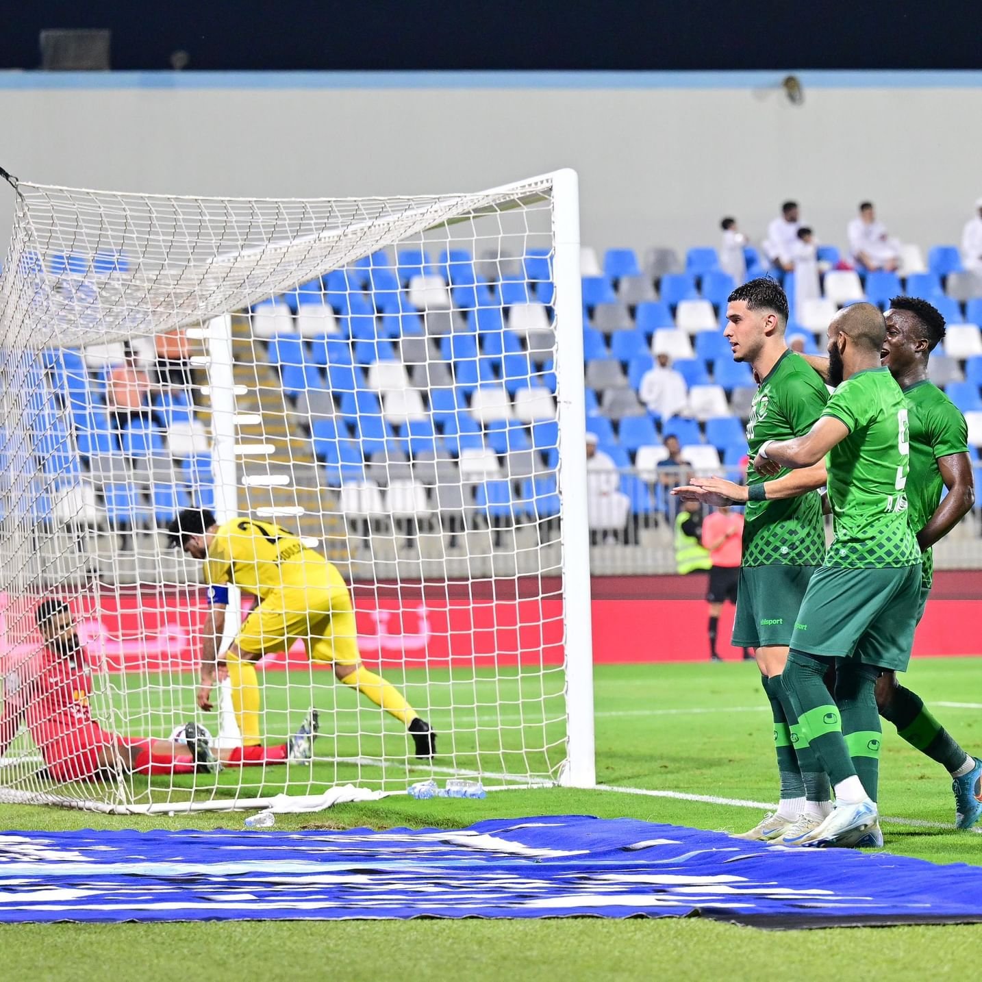 فوز العروبة على كلباء في دوري أدنوك للمحترفين