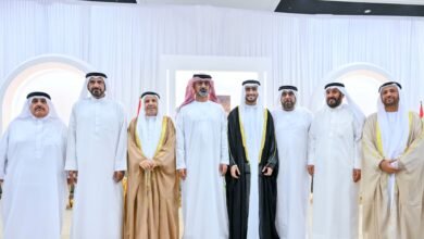 عمار بن حميد يحضر أفراح بن خادم