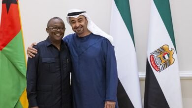 رئيس الدولة يستقبل رئيس غينيا بيساو