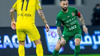 شباب الأهلي يفوز على كلباء في دوري أدنوك للمحترفين