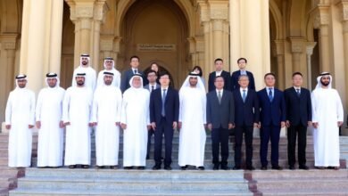 وفد صيني يشيد برؤى ومشاريع الشارقة التنموية