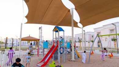 ‎‎بلدية عجمان تنجز 3 حدائق سكنية بمساحة 10 آلاف متر مربع