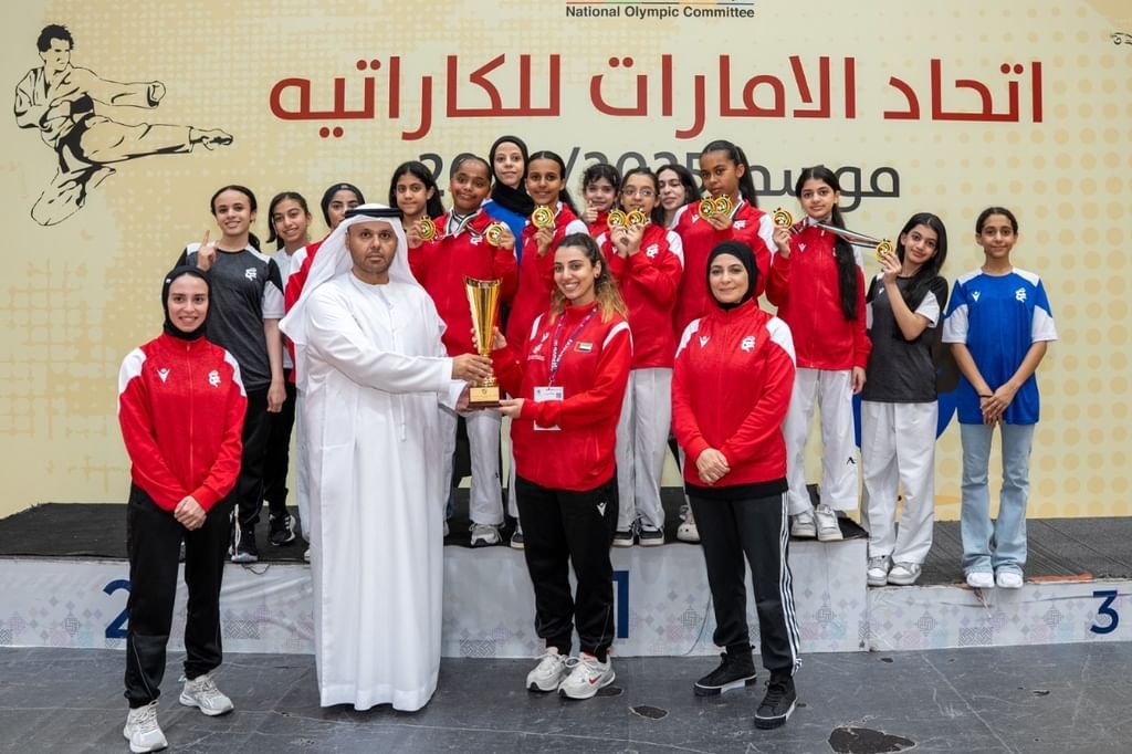 "نادي الشارقة" يتصدر ألقاب بطولة كأس نجوم الإمارات للكاراتيه للمواطنين 1 "نادي الشارقة" يتصدر ألقاب بطولة كأس نجوم الإمارات للكاراتيه للمواطنين