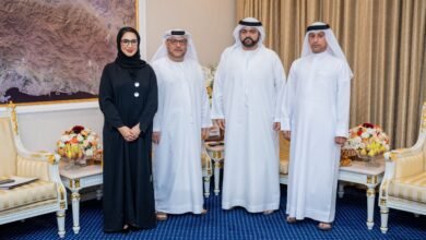 محمد الشرقي يطلع على التقرير النهائي لمهرجان الفجيرة الدولي للمونودراما