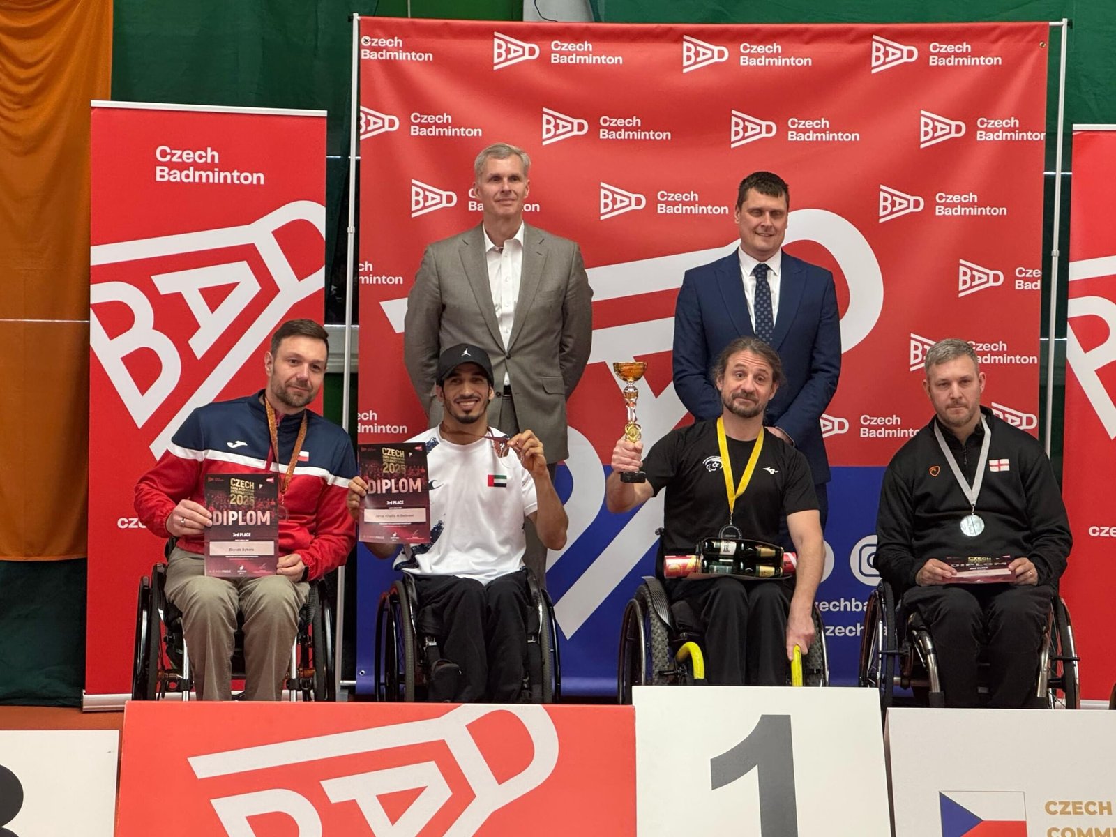 البدواوي يهدي الإمارات أول ميدالية دولية في الريشة الطائرة لأصحاب الهمم 1 الريشة الطائرة لأصحاب الهمم