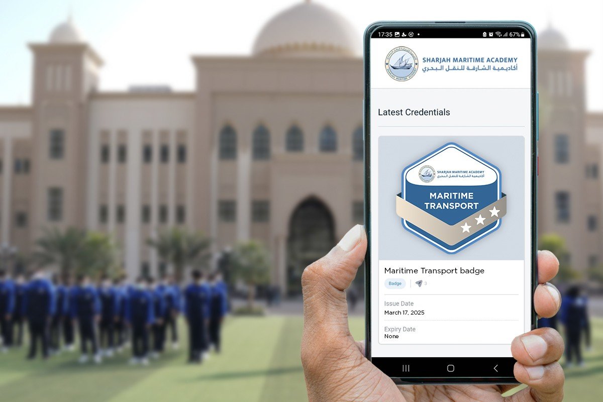 أكاديمية الشارقة للنقل البحري تطلق الشهادات المصغّرة عبر منصة Educhain 1 أكاديمية الشارقة للنقل البحري