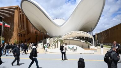 الأجنحة الخليجية جزر ساطعة في إكسبو أوساكا اليابان