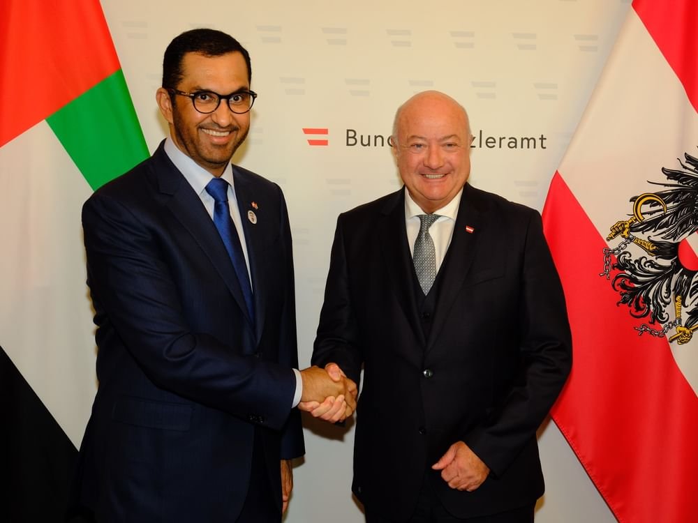 الإمارات والنمسا تؤكدان التزامهما بتعزيز التعاون الثنائي في إطار الشراكة الإستراتيجية الشاملة
