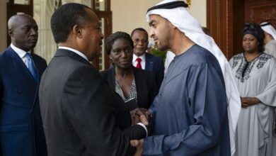 رئيس الدولة ورئيس الكونغو يبحثان علاقات البلدين