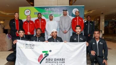 8 لاعبين ولاعبات يمثلون أبوظبي لألعاب القوى في الآسيوية