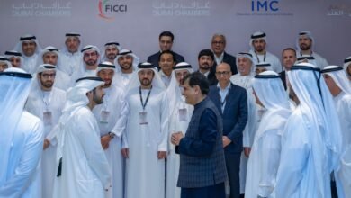 حمدان بن محمد يشهد في مومباي الإعلان عن افتتاح مكتب غرفة دبي العالمية في مدينة بنغالور... الثاني لها في الهند