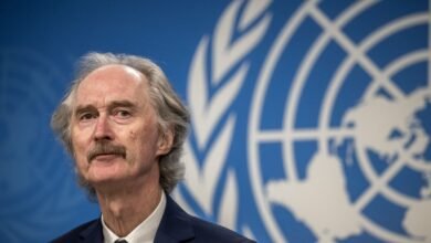 المبعوث الدولي إلى سوريا يؤكد أهمية دعم عملية الانتقال السياسي بمشاركة جميع السوريين