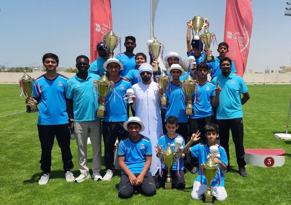 "المدام" يحصد 11 كأسا بمنافسات نهائي دوري القوس والسهم