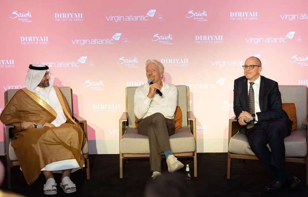 الرياض تستقبل أولى رحلات "فيرجن أتلانتيك" من مطار هيثرو الدولي
