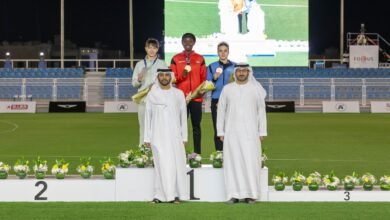 العداءة مريم كريم تهدي الإمارات أول ذهبية آسيوية في منافسات الناشئين