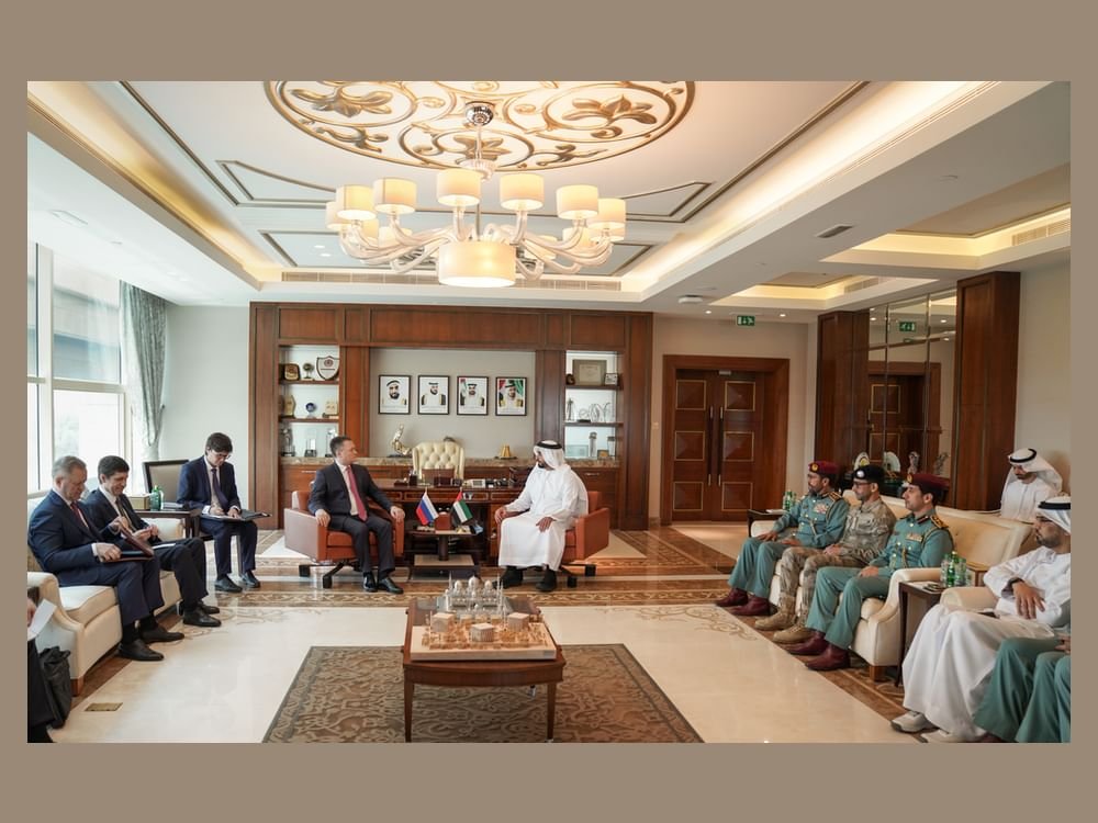 سيف بن زايد يلتقي المدعي العام الروسي