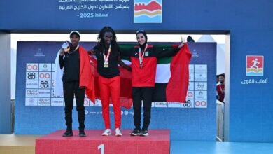 رقية المرزوقي تحرز برونزية "سباق الميل" في الألعاب الخليجية