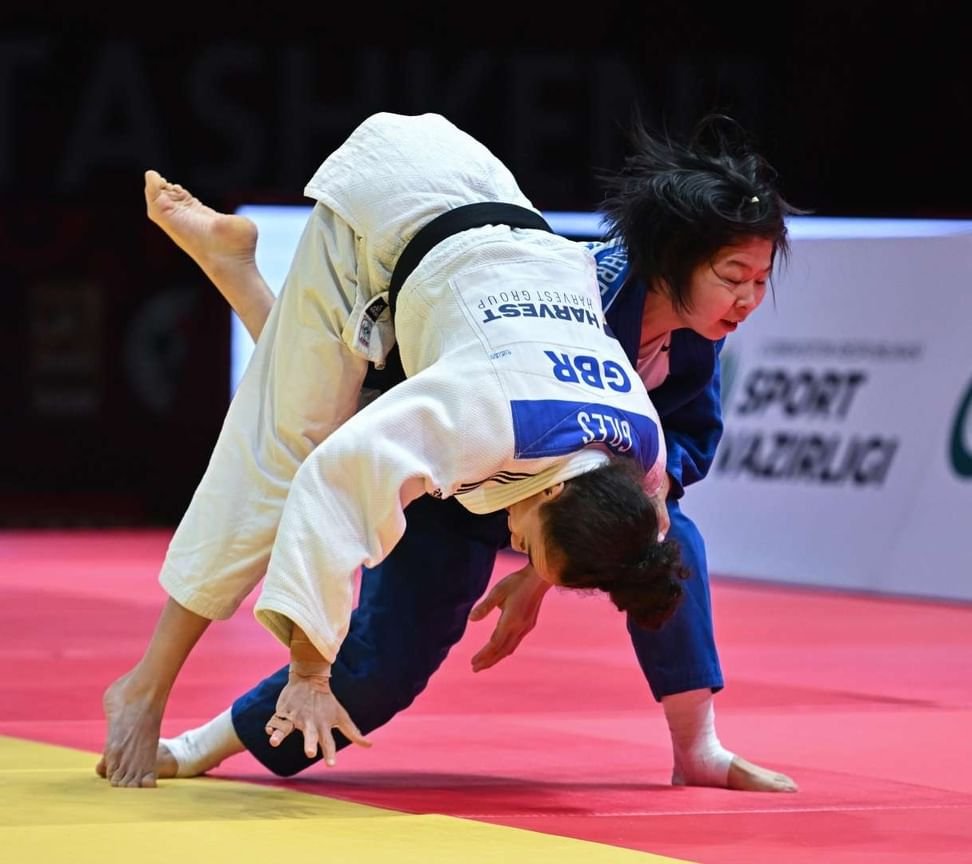 لاعبة منتخب الجودو تتأهل إلى نهائي بطولة آسيا بتايلاند