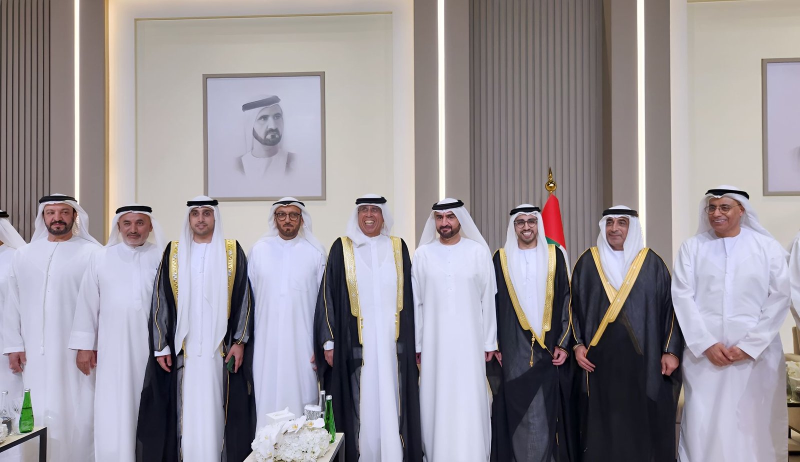 عبدالله بن سالم القاسمي يشهد حفل زفاف خليفة أحمد الشيخ