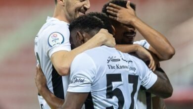 شباب الأهلي يفوز على خورفكان في دوري ادنوك للمحترفين