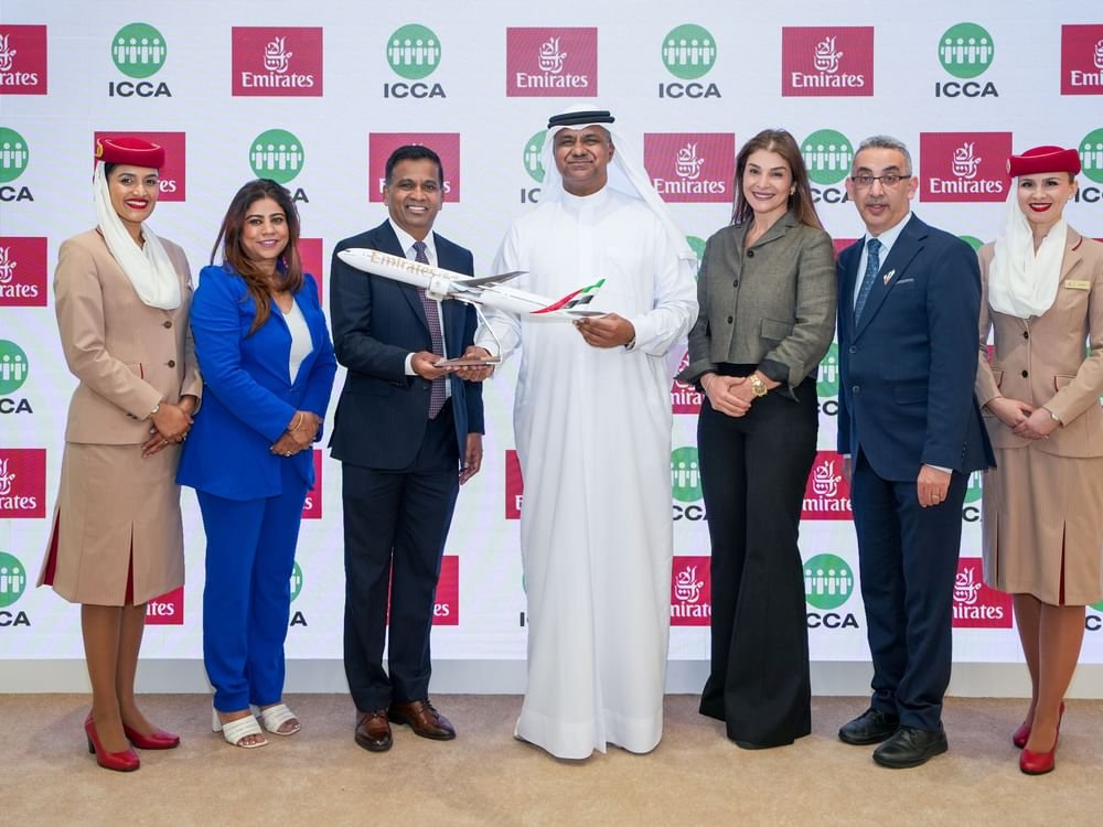 طيران الإمارات توسع شراكاتها الاستراتيجية خلال سوق السفر العربي 1 طيران الإمارات توسع شراكاتها الاستراتيجية خلال سوق السفر العربي