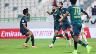 خورفكان يفوز على دبا الحصن في دوري أدنوك للمحترفين