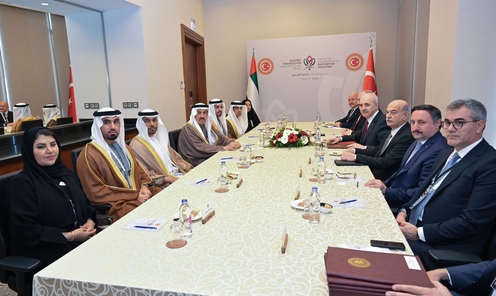 صقر غباش يلتقي رئيس "مجلس الأمة التركي الكبير "