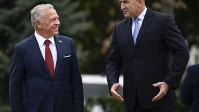 العاهل الأردني والرئيس البلغاري يبحثان المستجدات الإقليمية