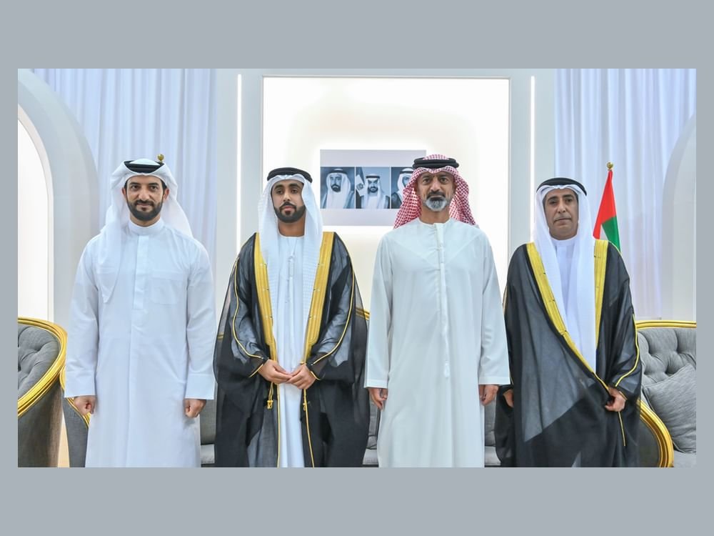 سلطان بن أحمد وعمار بن حميد يحضران أفراح المزروع والشريف