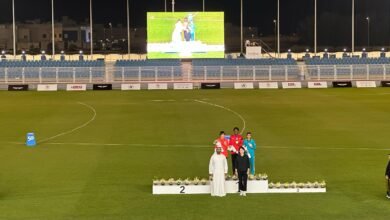 "العداءة مريم" تحرز الذهبية الثانية للإمارات في البطولة الآسيوية بالسعودية