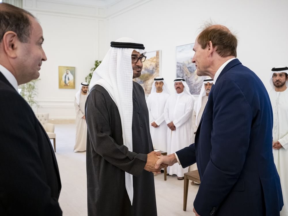 رئيس الدولة يستقبل المشاركين في مؤتمر العلوم السلوكية العالمي