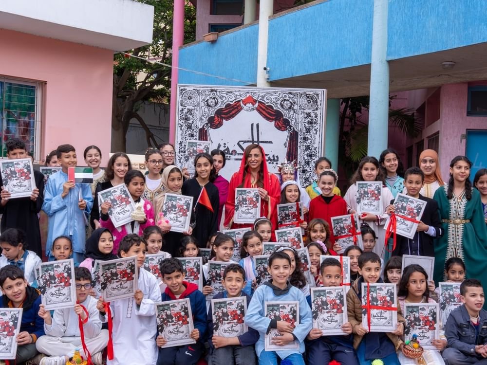 مؤسسة كلمات" تنقل رسالتها الإنسانية إلى المغرب بـ600 كتاب للأطفال