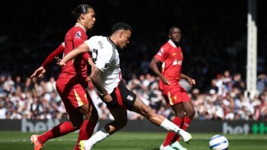 فولهام يفوز على ليفربول في الدوري الإنجليزي